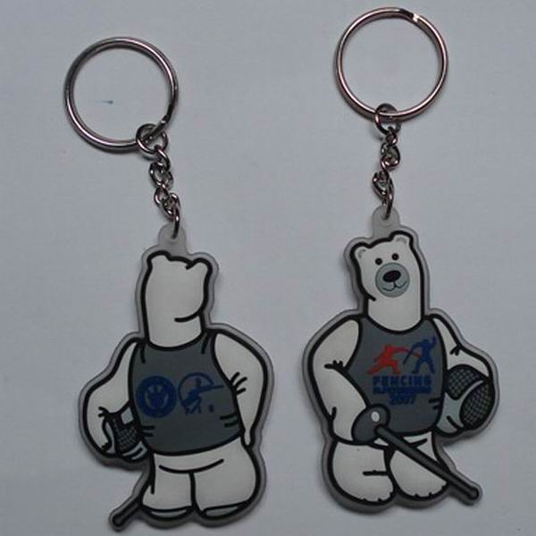 PZPPK-10 pvc keychain